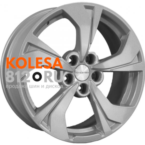 Khomen Wheels KHW1724 7 R17 PCD:5/108 ET:40 DIA:54.1 F-Silver