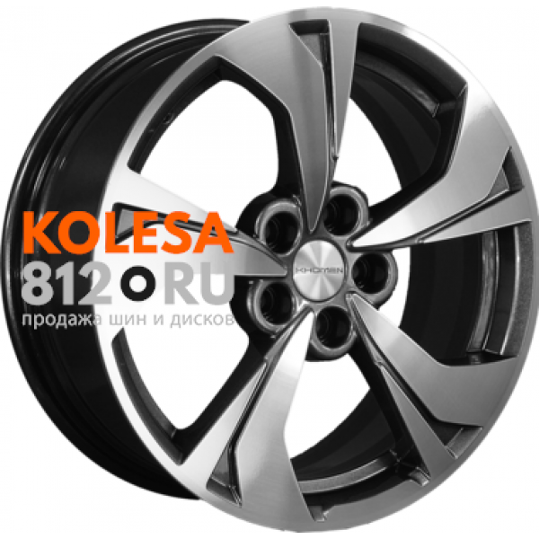 Khomen Wheels KHW1724 7 R17 PCD:5/108 ET:40 DIA:54.1 Gray-FP