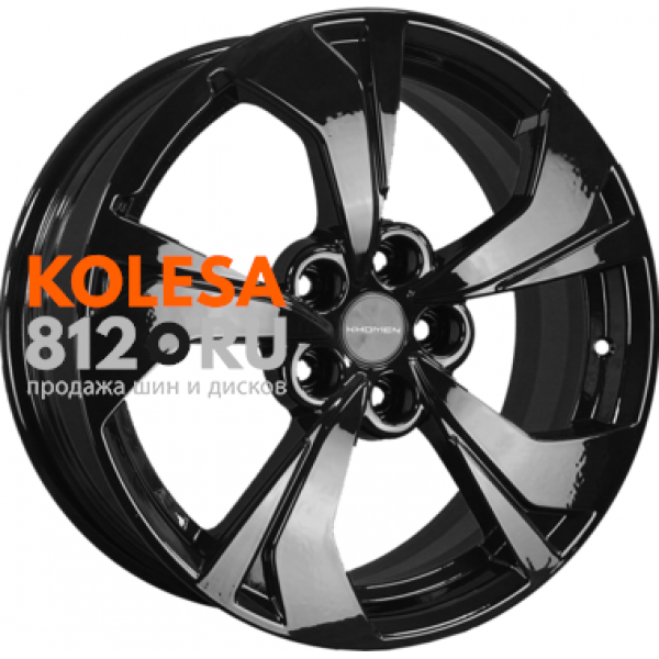 Khomen Wheels KHW1724 7 R17 PCD:5/108 ET:40 DIA:54.1 black