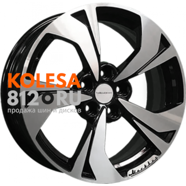 Khomen Wheels KHW1724 7 R17 PCD:5/114.3 ET:40 DIA:57.1 Black-FP