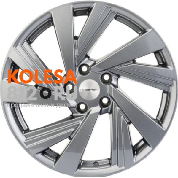 Khomen Wheels KHW1801 7.5 R18 PCD:5/114.3 ET:45 DIA:67.1 G-Silver