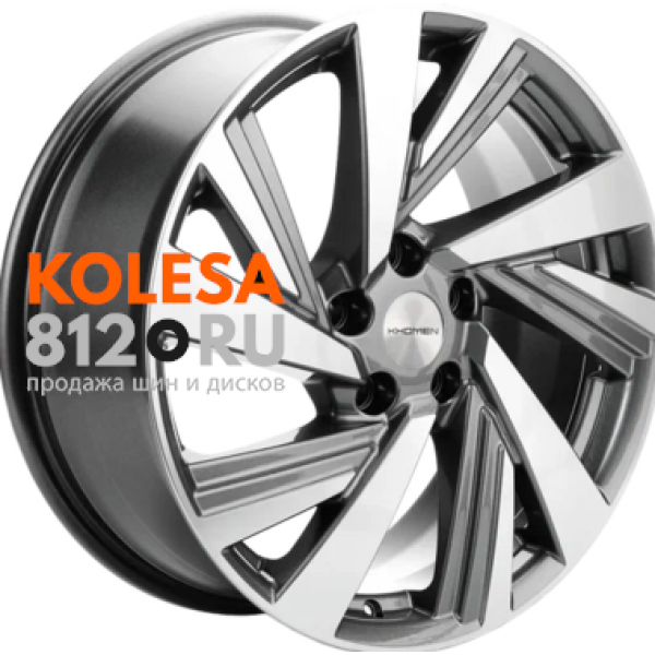 Khomen Wheels KHW1801 7.5 R18 PCD:5/108 ET:40 DIA:60.1 Gray-FP