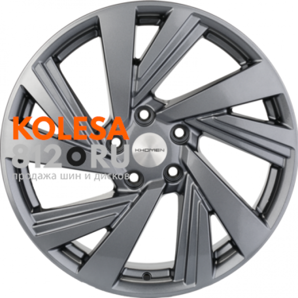 Khomen Wheels KHW1801 7.5 R18 PCD:5/112 ET:43 DIA:57.1 G-Silver