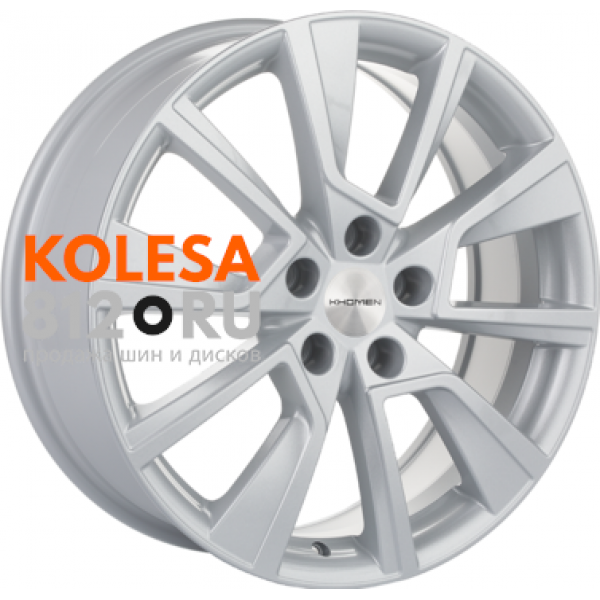 Khomen Wheels KHW1802 7 R18 PCD:5/114.3 ET:45 DIA:66.1 F-Silver