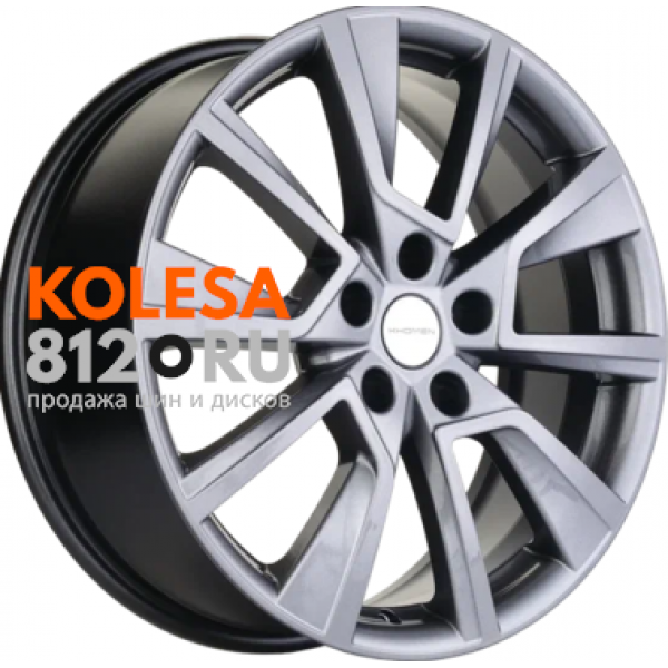 Khomen Wheels KHW1802 7 R18 PCD:5/114.3 ET:50 DIA:54.1 Gray