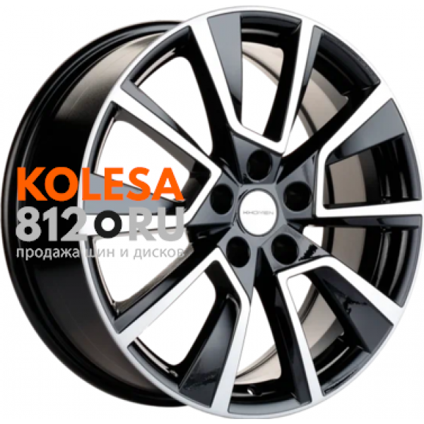 Khomen Wheels KHW1802 7 R18 PCD:5/114.3 ET:48 DIA:56.1 Black-FP