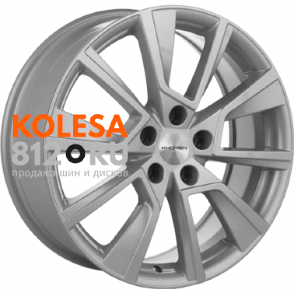 Khomen Wheels KHW1802 7 R18 PCD:5/114.3 ET:48 DIA:56.1 F-Silver