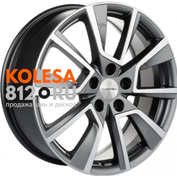 Khomen Wheels KHW1802 7 R18 PCD:5/114.3 ET:48 DIA:56.1 Gray-FP