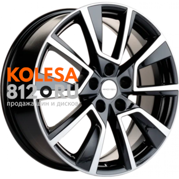 Khomen Wheels KHW1802 7 R18 PCD:5/114.3 ET:37 DIA:66.5 Black-FP