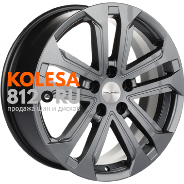 Khomen Wheels KHW1803 7 R18 PCD:5/114.3 ET:50 DIA:67.1 Gray