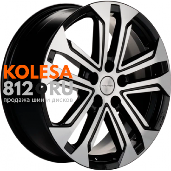 Khomen Wheels KHW1803 7 R18 PCD:5/108 ET:33 DIA:60.1 Black-FP