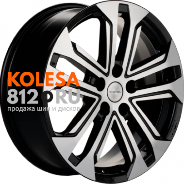 Khomen Wheels KHW1803 7 R18 PCD:5/114.3 ET:50 DIA:54.1 Black-FP