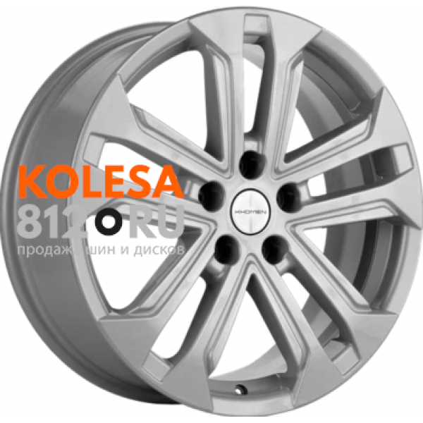 Khomen Wheels KHW1803 (Geely Coolray) 7 R18 PCD:5/114.3 ET:53 DIA:54.1 F-Silver