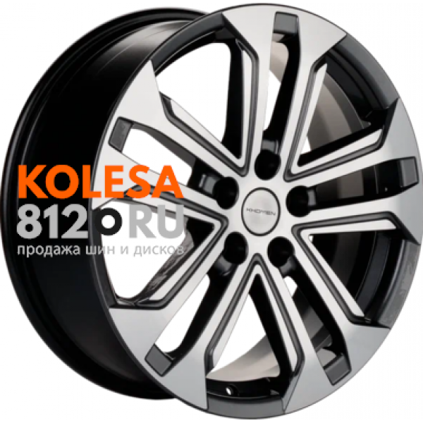 Khomen Wheels KHW1803 7 R18 PCD:5/114.3 ET:37 DIA:66.5 Gray-FP
