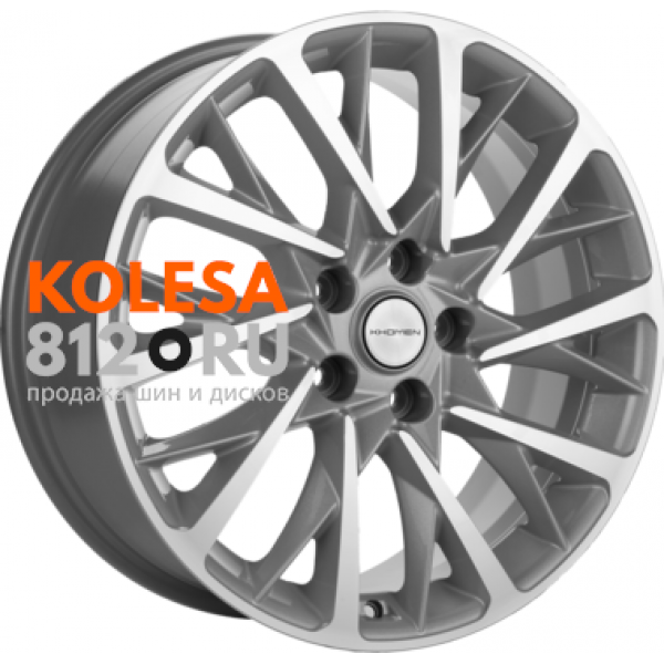 Khomen Wheels KHW1804 7.5 R18 PCD:5/108 ET:45 DIA:65.1 F-Silver-FP