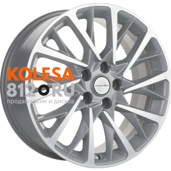 Khomen Wheels KHW1804 7.5 R18 PCD:5/108 ET:50 DIA:63.3 F-Silver-FP