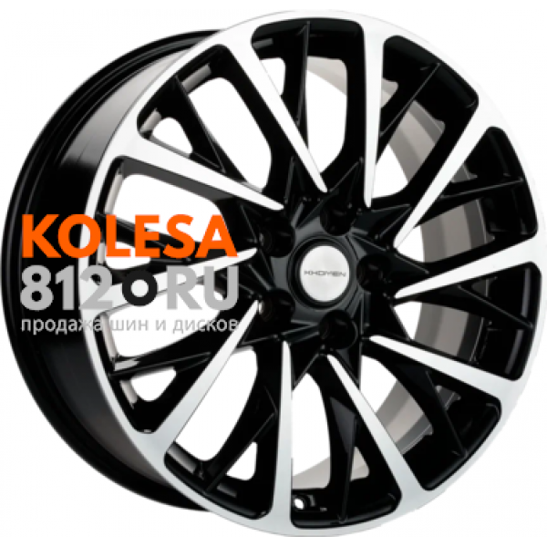 Khomen Wheels KHW1804 7.5 R18 PCD:5/110 ET:40 DIA:67.1 Black-FP