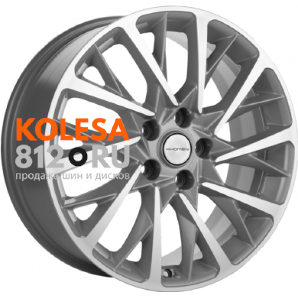 Khomen Wheels KHW1804 (Chery Tiggo) 7.5 R18 PCD:5/108 ET:40 DIA:60.1 F-Silver-FP