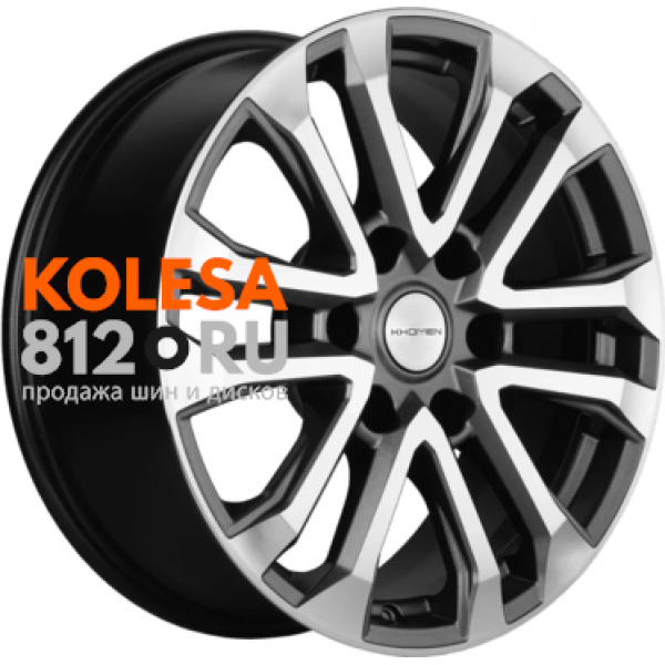 Khomen Wheels KHW1805 7.5 R18 PCD:6/139.7 ET:36 DIA:100.1 Gray-FP