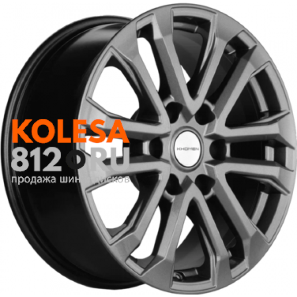 Khomen Wheels KHW1805 7.5 R18 PCD:6/139.7 ET:36 DIA:100.1 Gray
