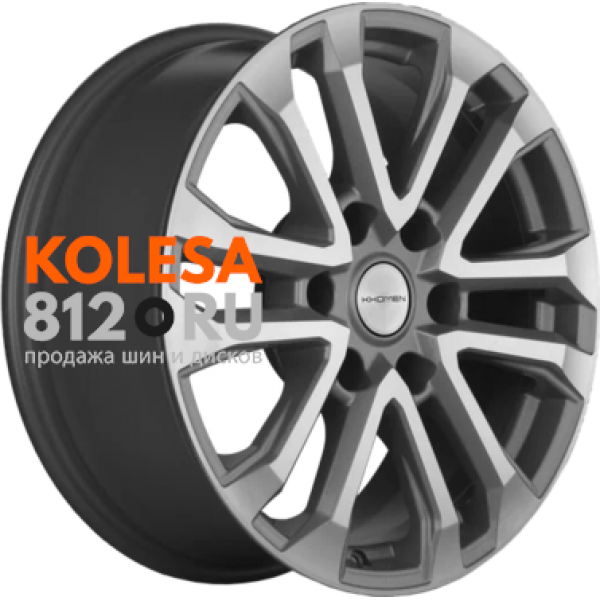 Khomen Wheels KHW1805 (Haval H9) 7.5 R18 PCD:6/139.7 ET:42 DIA:75.1 F-Silver-FP