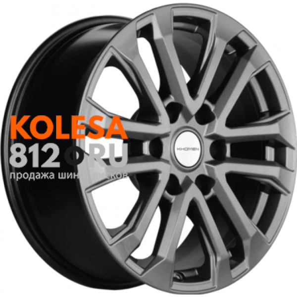 Khomen Wheels KHW1805 7.5 R18 PCD:6/139.7 ET:25 DIA:106.1 Gray