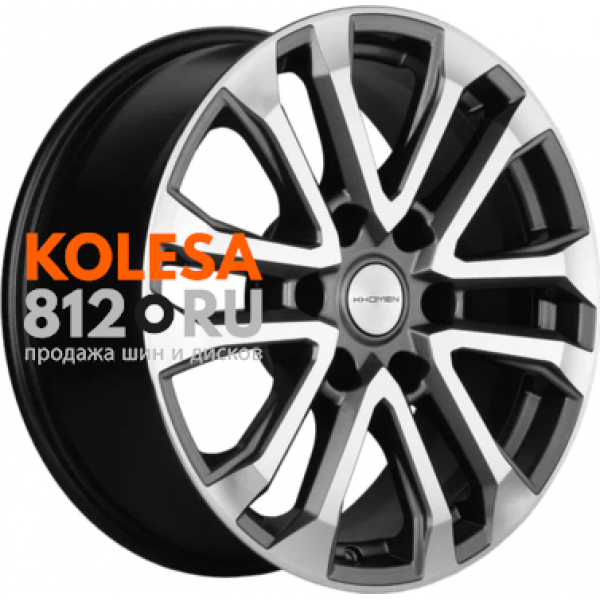 Khomen Wheels KHW1805 7.5 R18 PCD:6/139.7 ET:45 DIA:93.1 Gray-FP