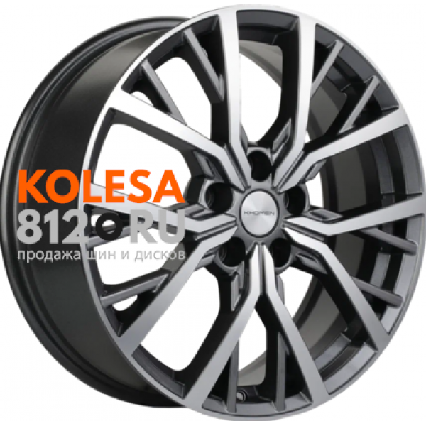 Khomen Wheels KHW1806 7 R18 PCD:5/114.3 ET:38 DIA:67.1 black