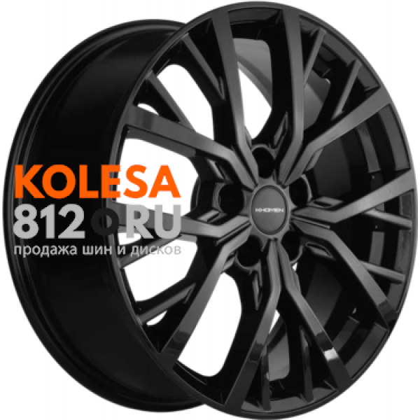 Khomen Wheels KHW1806 7 R18 PCD:5/114.3 ET:45 DIA:60.1 black