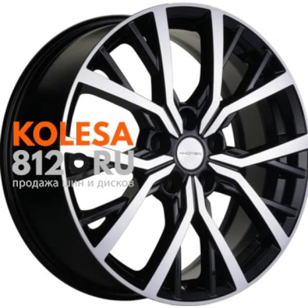 Khomen Wheels KHW1806 7 R18 PCD:5/114.3 ET:45 DIA:67.1 Black-FP