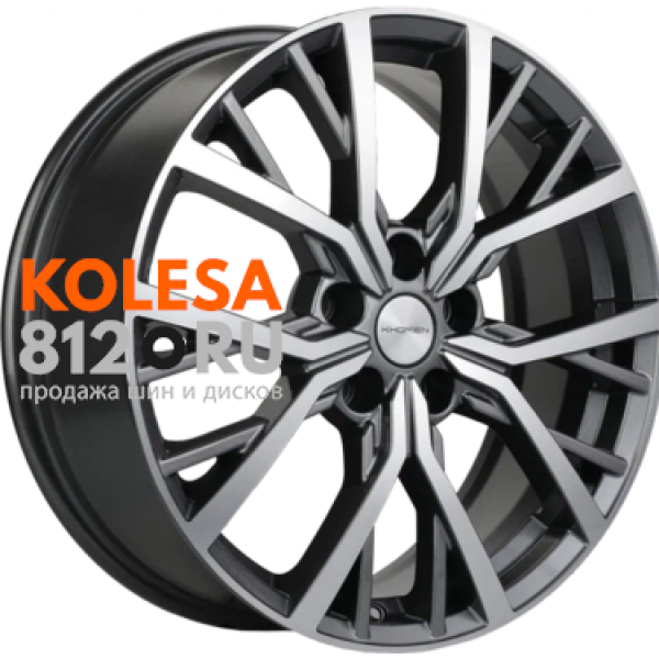 Khomen Wheels KHW1806 7 R18 PCD:5/114.3 ET:50 DIA:54.1 Gray-FP