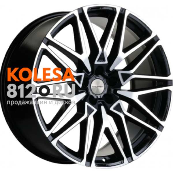 Khomen Wheels KHW1806 7 R18 PCD:5/114.3 ET:37 DIA:66.5 Black-FP