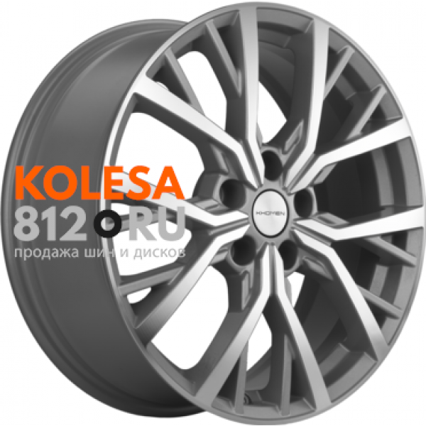 Khomen Wheels KHW1806 (Dargo/Jolion) 7 R18 PCD:5/114.3 ET:37 DIA:66.5 F-Silver-FP