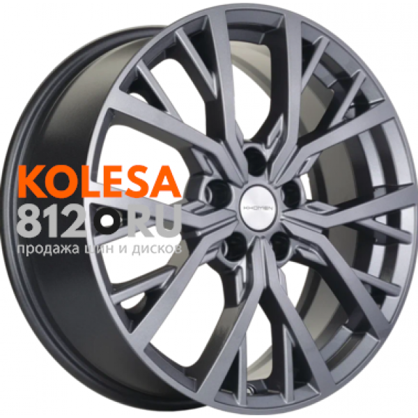 Khomen Wheels KHW1806 7 R18 PCD:5/114.3 ET:37 DIA:66.5 Gray