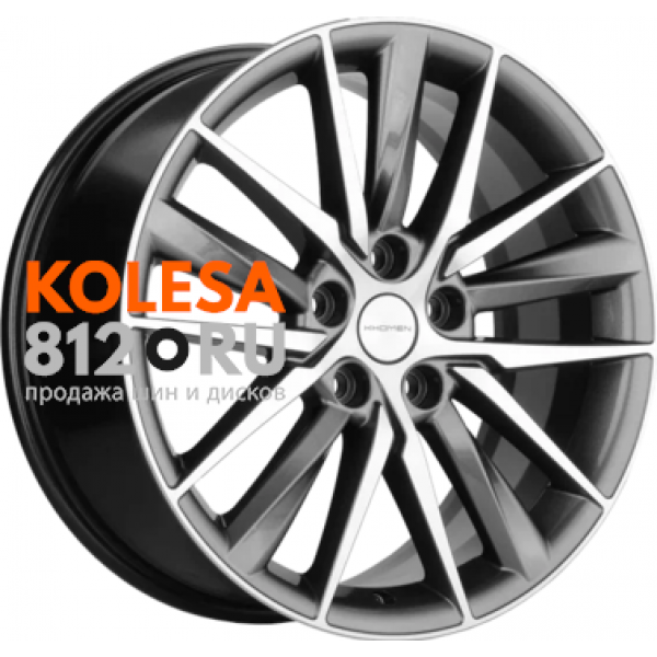 Khomen Wheels KHW1807 8 R18 PCD:5/112 ET:39 DIA:66.6 Gray-FP