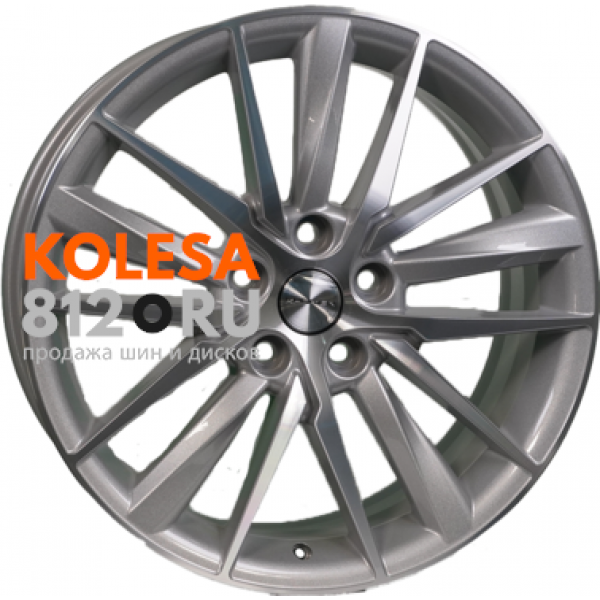 Khomen Wheels KHW1807 8 R18 PCD:5/114.3 ET:50 DIA:60.1 F-Silver-FP