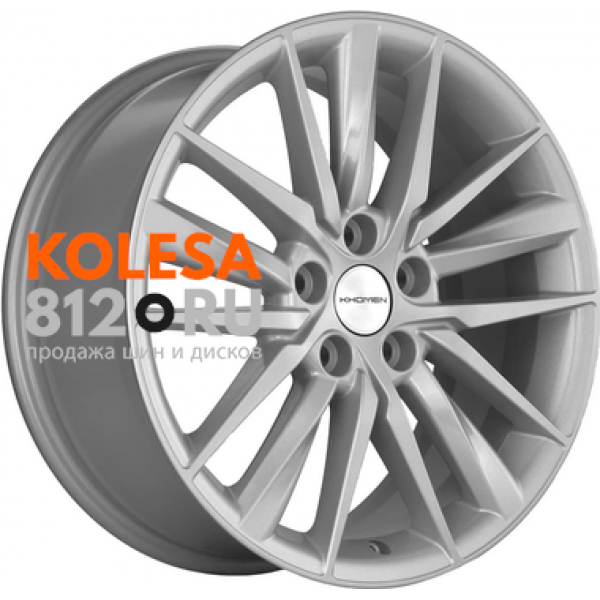 Khomen Wheels KHW1807 8 R18 PCD:5/114.3 ET:50 DIA:60.1 F-Silver