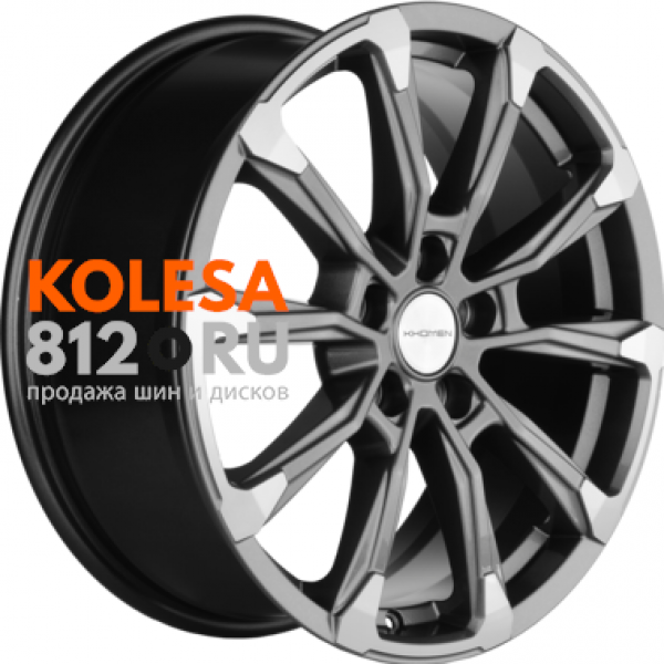 Khomen Wheels KHW1808 7.5 R18 PCD:5/108 ET:47 DIA:60.1 Gray-FP