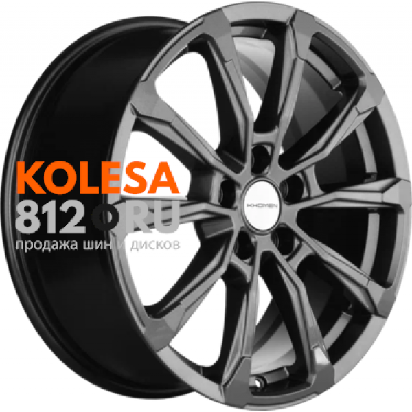 Khomen Wheels KHW1808 7.5 R18 PCD:5/108 ET:35 DIA:65.1 Gray