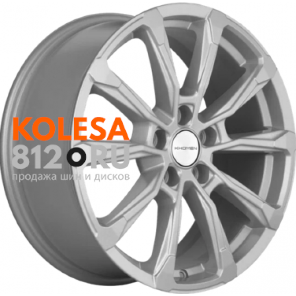 Khomen Wheels KHW1808 7.5 R18 PCD:5/108 ET:40 DIA:54.1 F-Silver