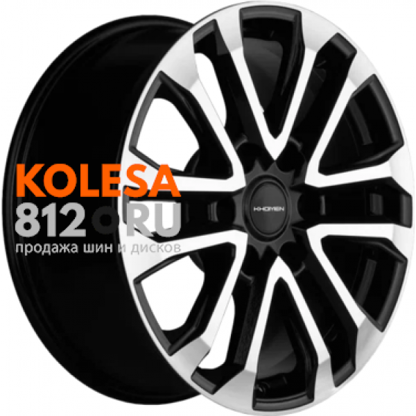 Khomen Wheels KHW1808 7.5 R18 PCD:5/114.3 ET:50 DIA:66.1 Black-FP