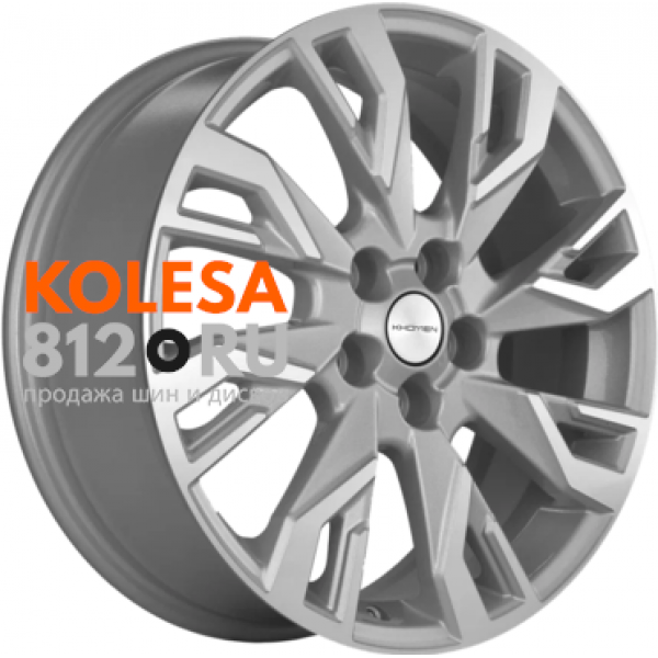 Khomen Wheels KHW1809 7 R18 PCD:5/114.3 ET:35 DIA:60.1 F-Silver-FP