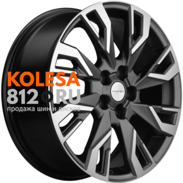 Khomen Wheels KHW1809 7 R18 PCD:5/114.3 ET:40 DIA:66.1 Gray-FP