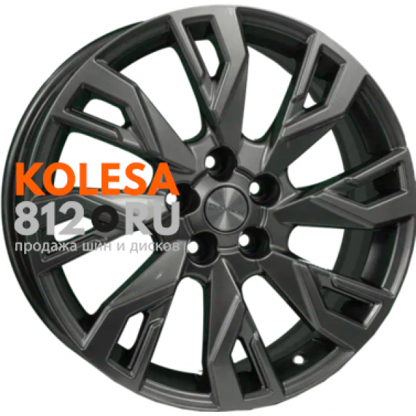 Khomen Wheels KHW1809 7 R18 PCD:5/114.3 ET:37 DIA:66.5 Dark Chrome
