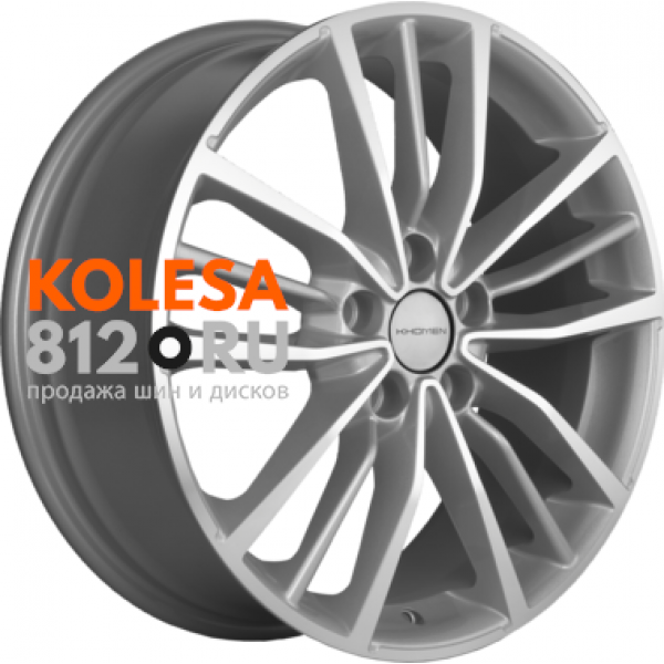 Khomen Wheels KHW1812 7 R18 PCD:5/114.3 ET:45 DIA:60.1 F-Silver-FP