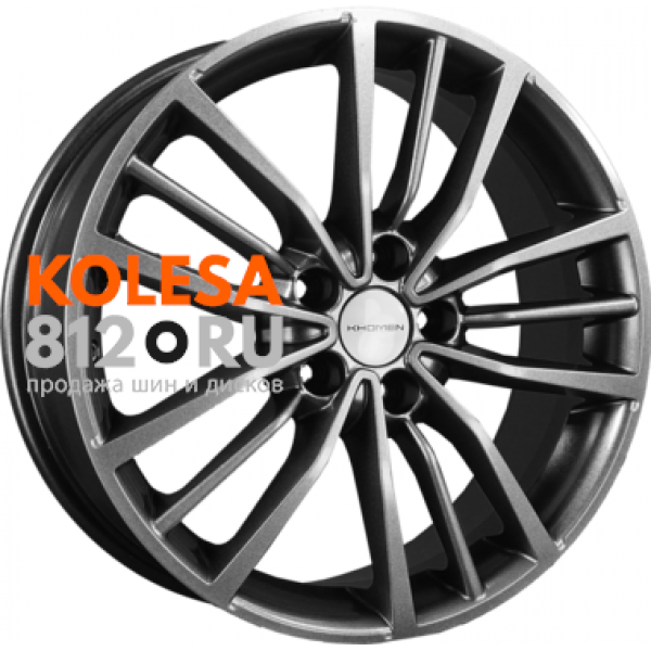 Khomen Wheels KHW1812 7 R18 PCD:5/114.3 ET:45 DIA:60.1 Gray