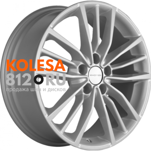 Khomen Wheels KHW1812 7 R18 PCD:5/114.3 ET:53 DIA:54.1 F-Silver