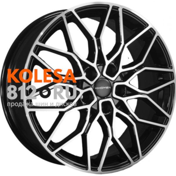 Khomen Wheels KHW1813 7 R18 PCD:5/114.3 ET:35 DIA:60.1 Black-FP