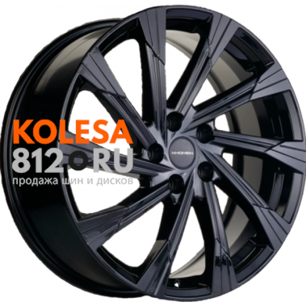 Khomen Wheels KHW1901 7.5 R19 PCD:5/108 ET:33 DIA:60.1 black