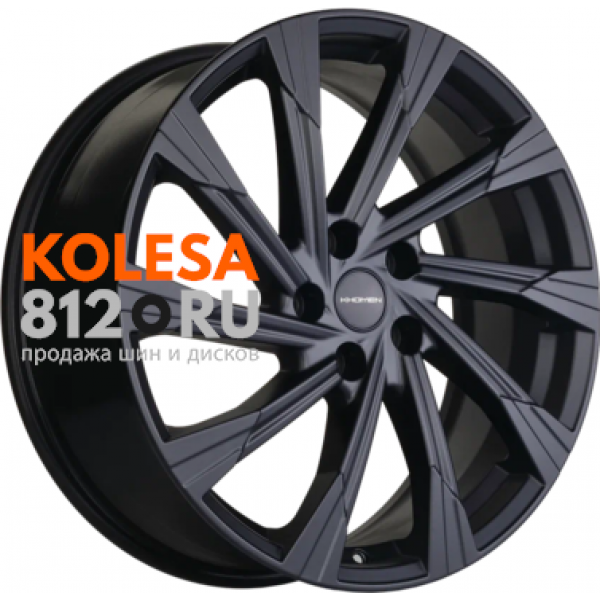 Khomen Wheels KHW1901 7.5 R19 PCD:5/112 ET:43 DIA:57.1 Black matt